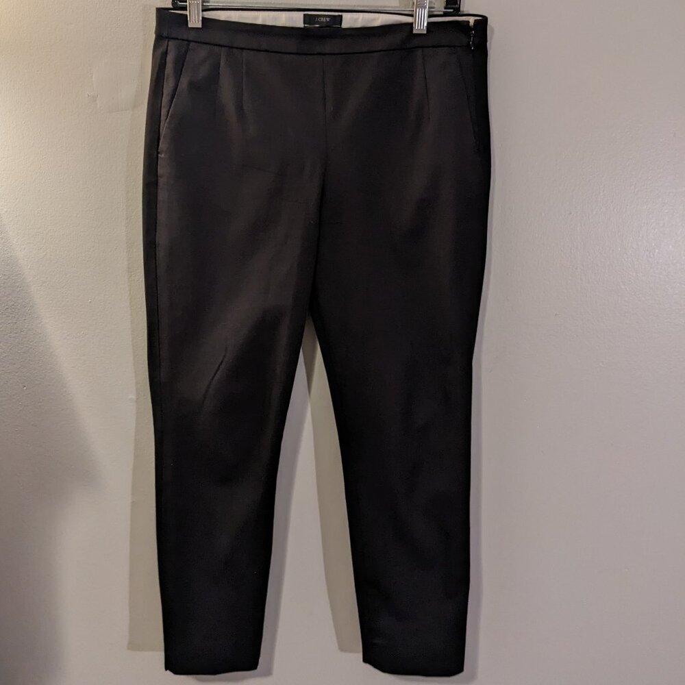 Black J. Crew Dress Pants, Size 8